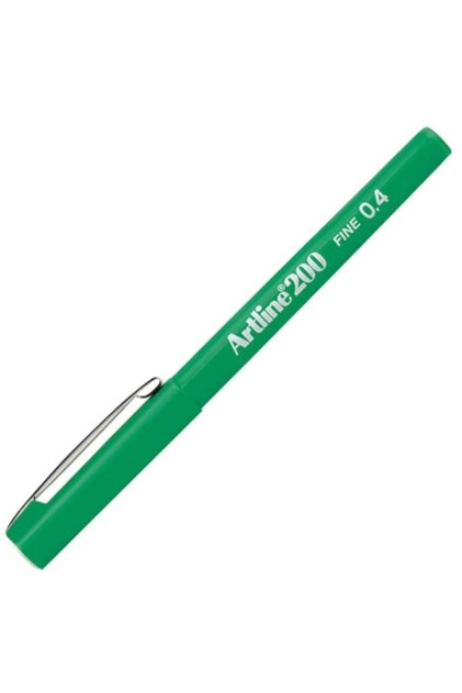 200 Fine 0.4 Fineliner Felted Pen Green
