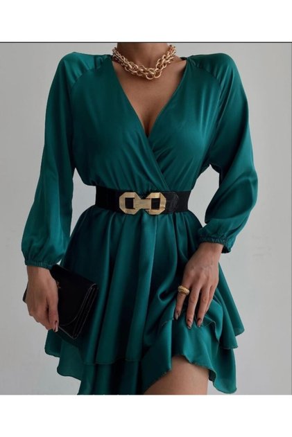 Women's Black Gold Buckle Dress Jean Belt