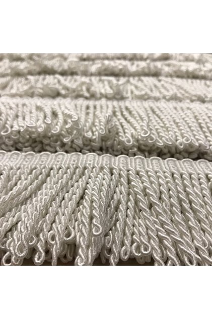 White Bouillon Fringe Decorative Ribbon Tassel – Decorative Ribbon – Decorative Ribbon – Decorative Ribbon