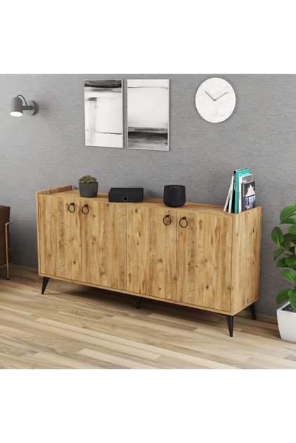 Leo Konsol 165 Cm Yemek Odası Ofis Salon Ünite