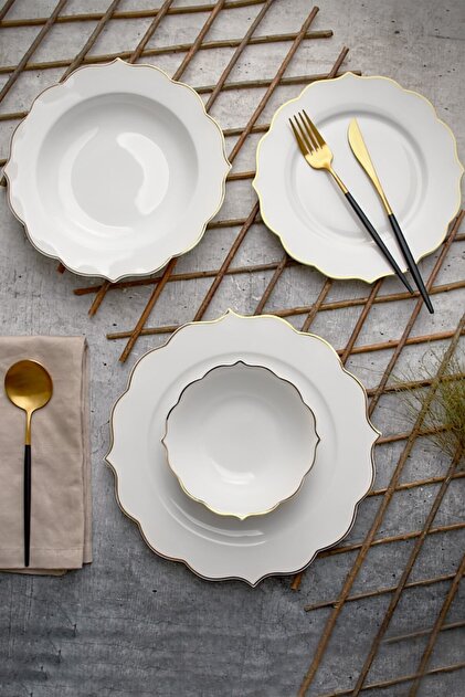 Paçi 24 Parça New Bone China Yemek Takımı - Fiyatı, Yorumları