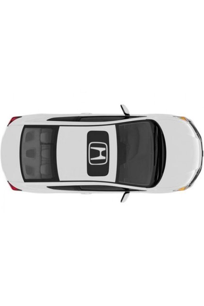 White Color, Honda Sunroof Auto Sticker, Car Sticker