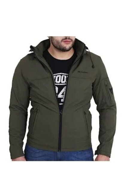 Venom Soft Shell Jaws Haki Renkli Korumalı Motorcu Montu - Fiyatı