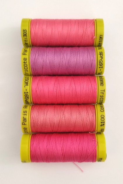 Koton Sewing Thread 5 Different Colors 5x150 Meters Set 5