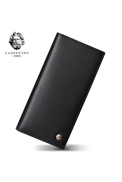 Salvatore Alta Qualıta Genuine Leather Italian Made Long Men's Wallet - Long Men's Card Holder