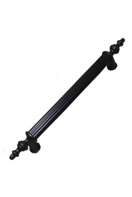 Klipso Mat Siyah 96mm Metal Lüks Çekmece Dolap Mobilya Kulpları