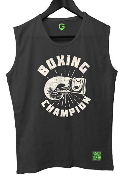 قميص Boxinchampb بدون أكمام للرياضيين
