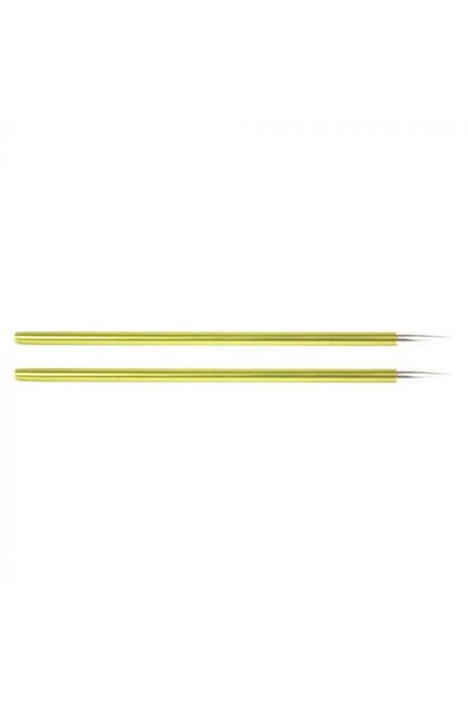 Vârf de frigărui Knitpro Zing scurt de 3,50 mm cu fir metalic înlocuibil 47521.