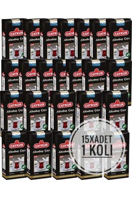 15xadet Altınbaş 500 Gr 1 Koli Un Rize Için Ürettigi Çay