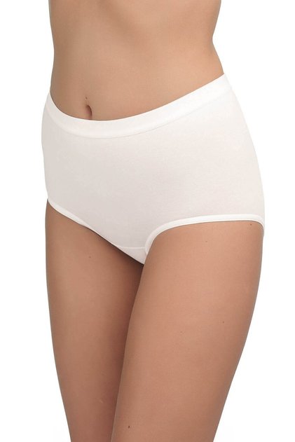 Kadın %95 Pamuklu Yüksek Bel Slip Külot