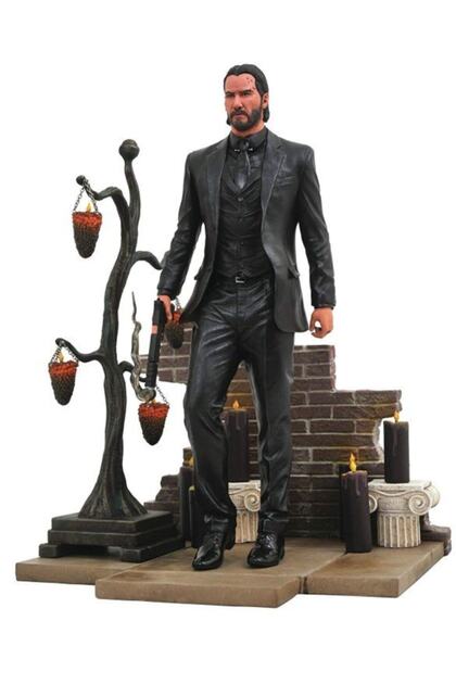 ジョンウィック Gallery ジオラマ フィギュア Genel Markalar : JOHN WICK- CHAPTER 2 JOHN WICK (GALLERY DIORAMA