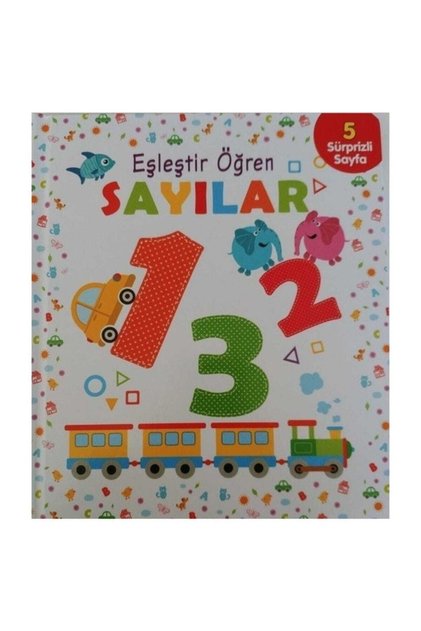 Sürprizli Kitap Eşleştir Öğren Sayılar