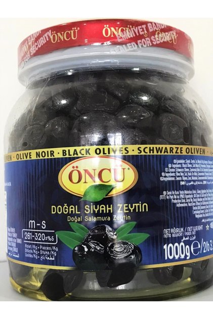 Siyah Zeytin 261-320 M-s 1000g