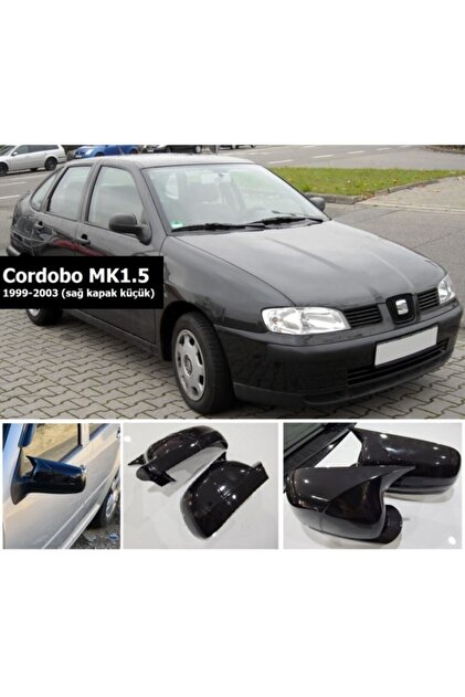 HYM TUNİNG Seat Cordoba Mk1.5 1999 2003 Yarasa Ayna Kapak, Parlak