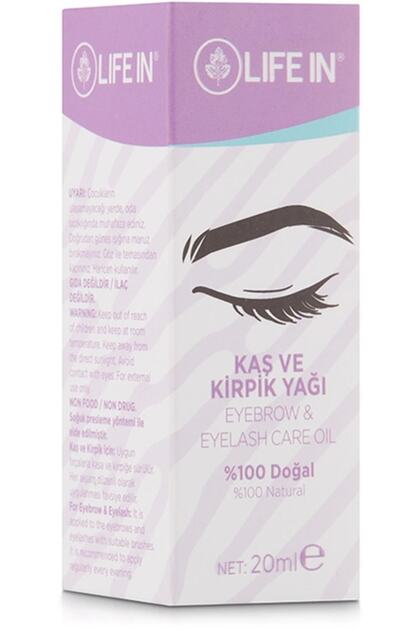 Life In 20 Ml Eyebrow and Eyelash Care Oil- Trendyol