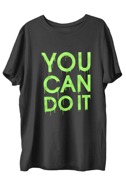 Youcan Printed Combed Cotton Boxing Athlete T-shirt
