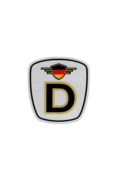 Deutschland Sticker German Sticker New Generation Glitter Sticker D