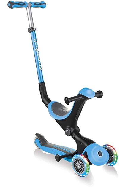 Globber Go Up Deluxe Oturaklı Scooter Işıklı Mavi - Fiyatı, Yorumları