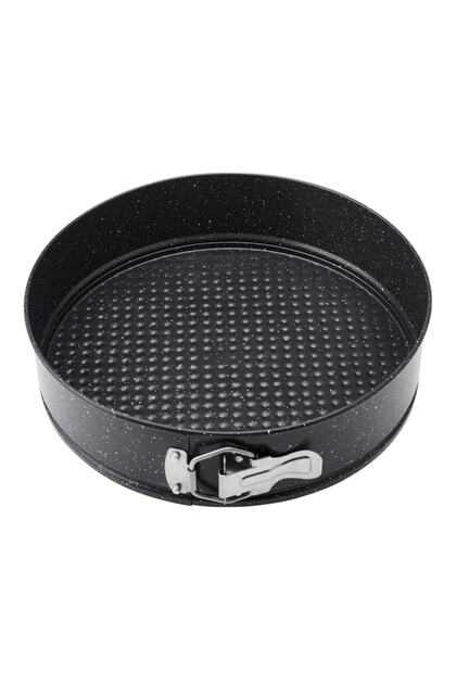 1 Circle Kelepçeli Kek Kalıbı Siyah 28 Cm Alüminyum Standart Siyah