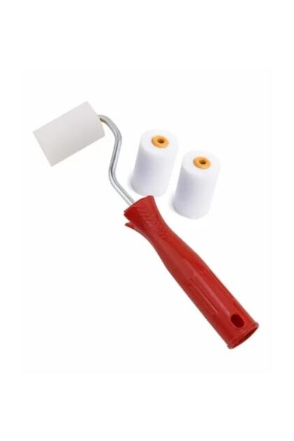 Set of 3 Metal Handle Sponge Rollers, 5cm, Ideal for Cleaning and Maintenance