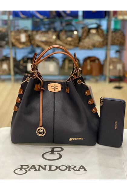 Mineli Leather Bag and Wallet Set