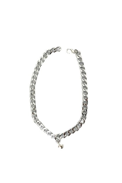 Cat Dog Chain Silver