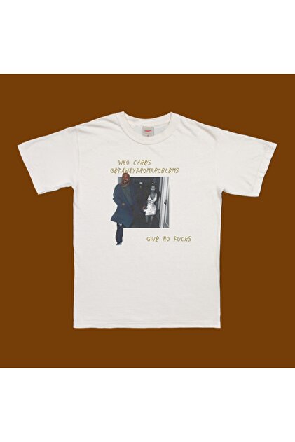 トップス YZY SS Mockneck T-Shirt Ye KANYE WEST Drippy Kanye West Tişört - Fiyatı, Yorumları
