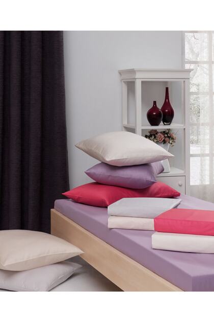 Lanotte Satin Double Fitted+Pillow Flat Painting Powder