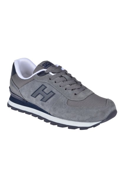Genuine Leather Men's Sports Shoes-sneakers Hj-19250-m Gray