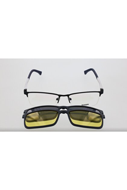 HAWK Hw 7469 Col 01 Unisex Nilör Çerçeve Klipsli Mavi Işık