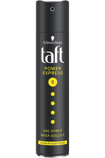 Power Express Saç Spreyi Mega Güçlü (5) Anında Kuruma Etkisi 250 Ml