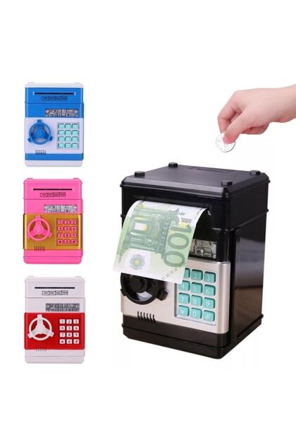 Money Bank Şifreli Otomatik Atm Kumbara