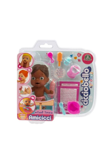 Amiccici Yemek Seti W3 Cc022000 - Kahverengi Saçlı