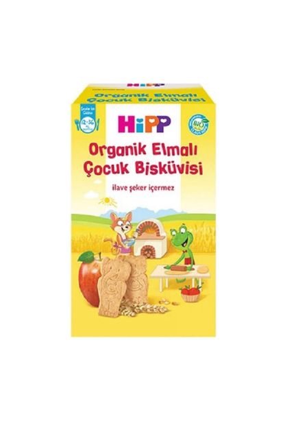 Hipp Marka: Organik Çocuk Bisküvisi Elmalı 150 Gr Kategori: Kaşık Maması - 1