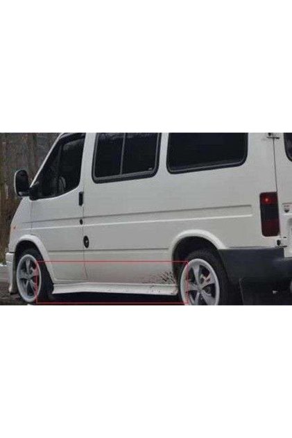 Ford Transit Yan Marşpiyel Yan Etek 1998/2001 - Mat Siyah