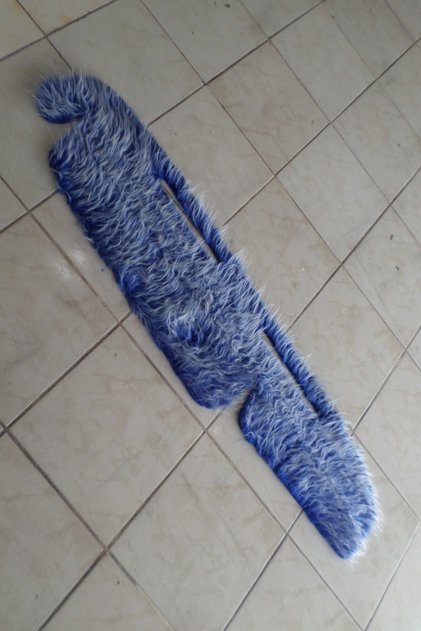 Tofaş Slx Torpedo Cover High Torpedo Plush Fabric Blue