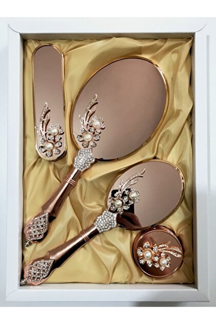 LustWay Hediyelik Çeyizlik Ayna Tarak Seti - Fiyatı, Yorumları
