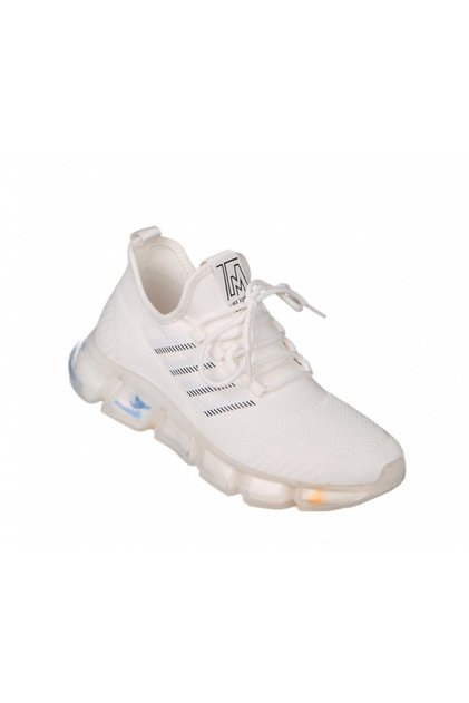 22y-457 Men's Sneaker Shoes Overseas Imported Product Comfort and High Sole White