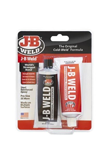JB Weld Pro Size ( Industro Weld )- Çiftli Epoksi Yapıştırıcı Ve