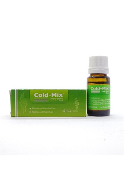Cold-Mix Inhaler 10 ml Burun Tıkanıklığını Gidermeye Yardımcı