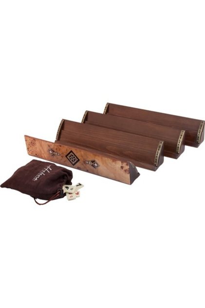 Noir Wooden Mosaic Okey Set / Mazel
