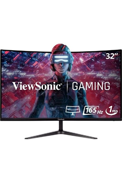 ViewSonic 32 Vx3218-pc-mhd Fhd 1920x1080 1ms 165hz 2xhdmı+dp 1500r