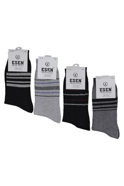 4 Pairs of Men's Multicolored Quality Socks Esen