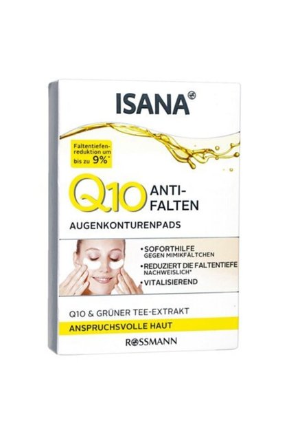 Q10 Under Eye Pads Anti-Wrinkle & Revitalizing, 6x2 Pads