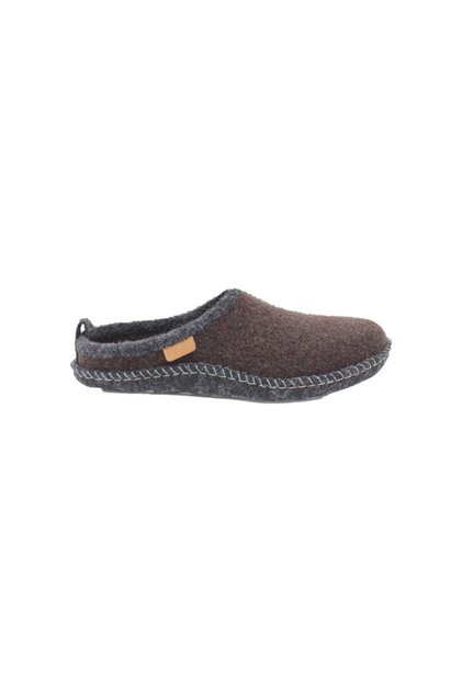Men's Brown Puffi Felt Winter Slippers 12952