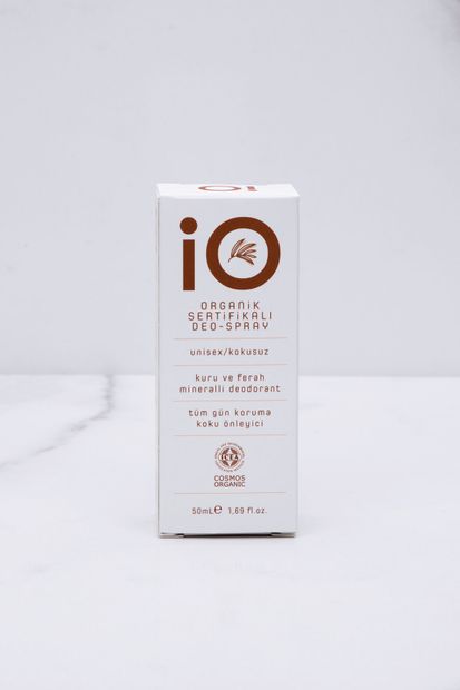 io Organik Sertifikalı Deo-sprey Unisex (unscented/kokusuz) - 1