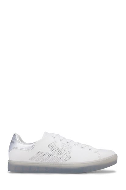 Emporio Armani Kadın Beyaz Sneaker X3X071 XL807 N627 - 1