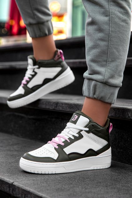 Ds Violet White Green Women's Sneaker