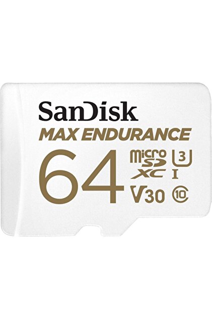 Sandisk Max Endurance 64gb Sdsqqvr-064g-gn6ıa Micro Sdxc 100/40mb