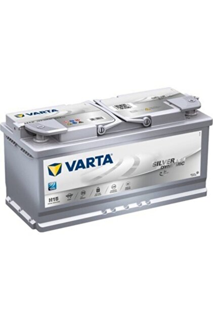 パーツ VARTA SILVER AGM DYNAMIC LN6 12V 105Ah Varta 12 V 105 Ah Silver Dynamic Agm Star-stop Akü Cca 950a H15